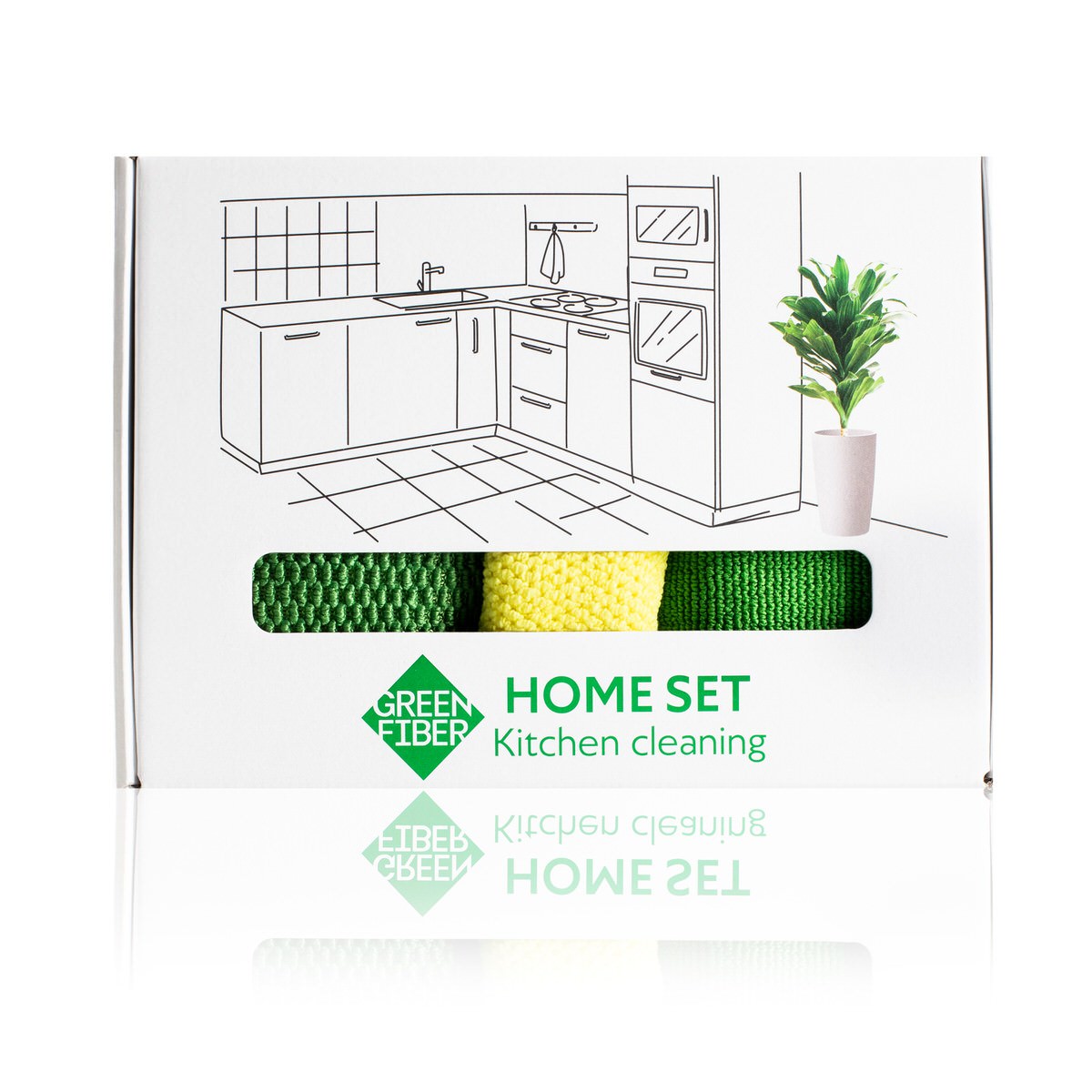 Набор для кухни HOME SET Kitchen Cleaning по цене 1990 руб. - купить в Инзе  ☛ Доставка ☆ Интернет-магазин «EcoGreenDom»